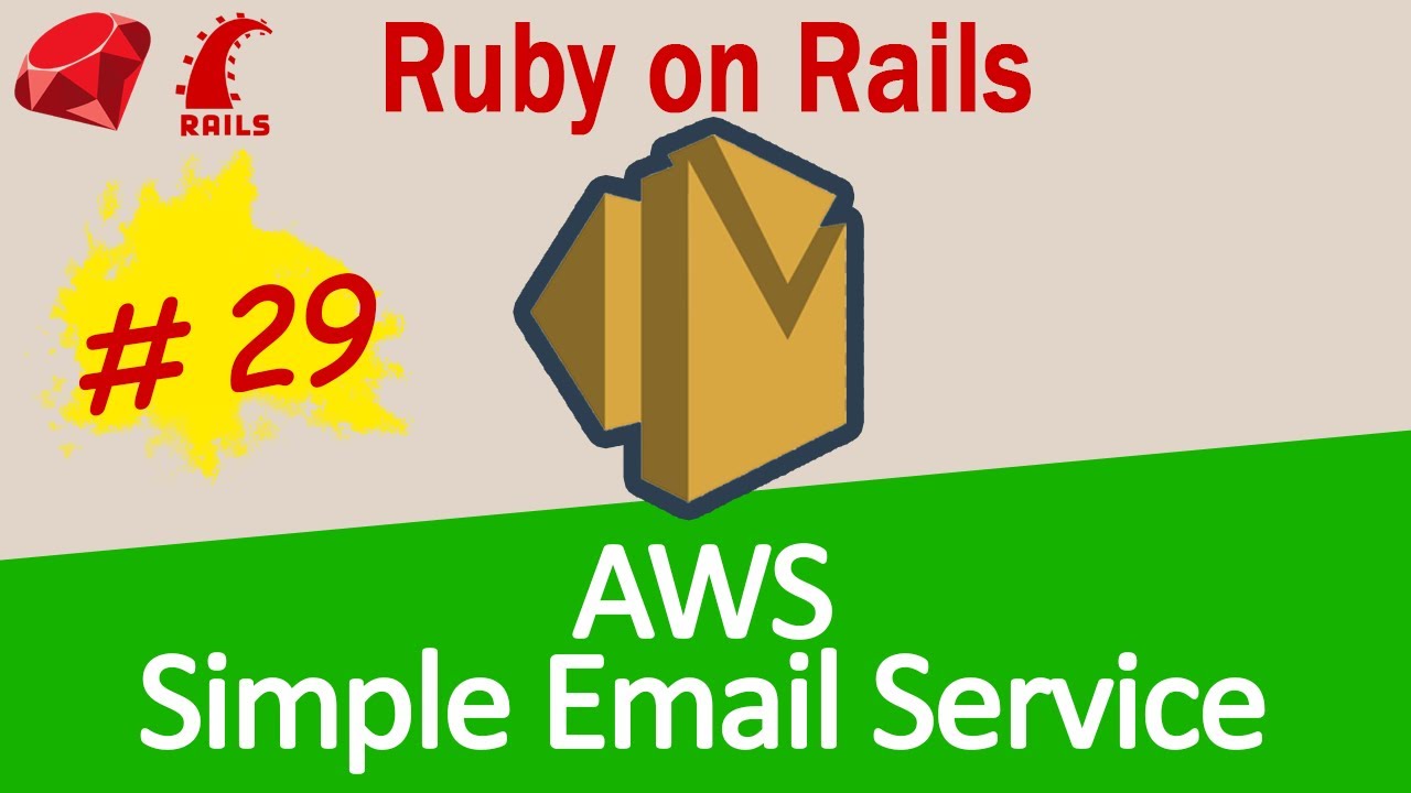 Ruby on Rails #29 Action Mailer: Send emails with Amazon Simple Email Service in production