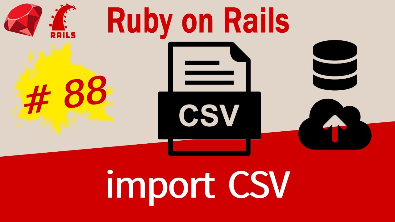 Ruby on Rails #88 Import CSV and parse it within a Rails app