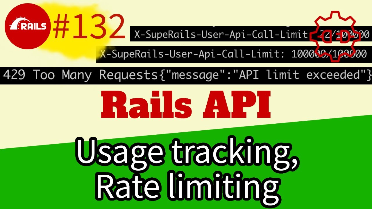 Rails 7 #132 API Analytics and Rate Limiting