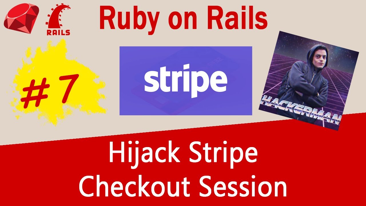 Ruby on Rails #7 Stripe API - Hijack Stripe Checkout Session, Payment Success URL