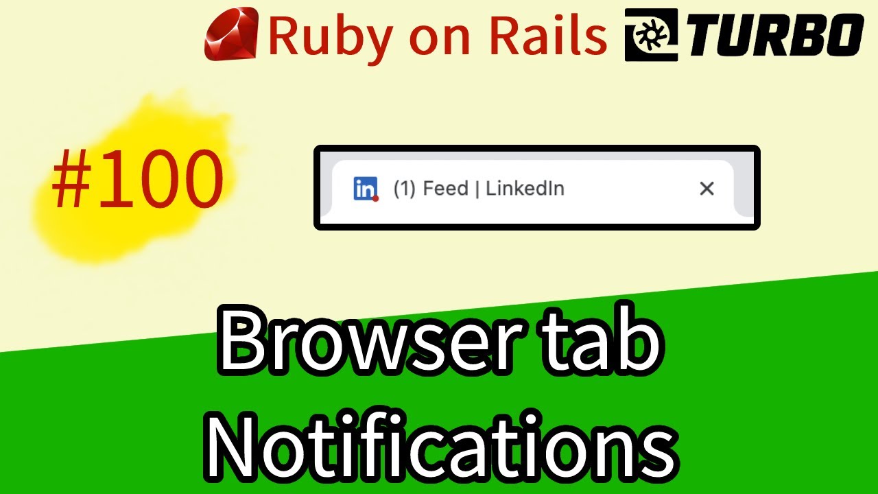 Ruby on Rails #100 Browser tab title notifications