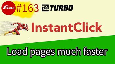 #163 Instant page loads with Turbo 8 prefetch (aka InstantClick)